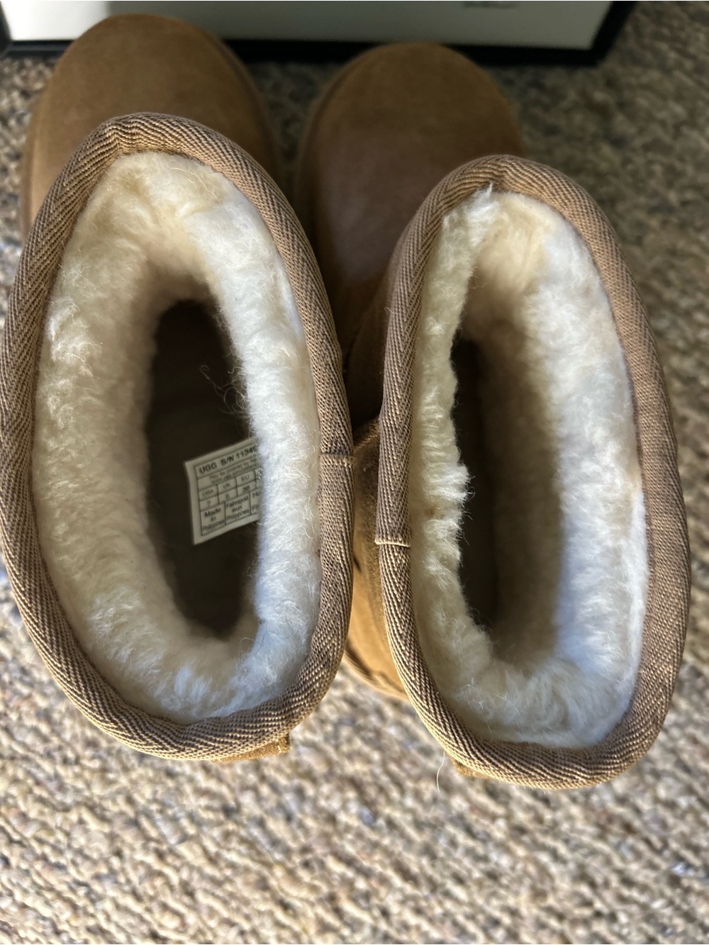 UGG Classic Chestnut Platform Mini Bootie Size 7 New without Box/Tag - Picture 10 of 15